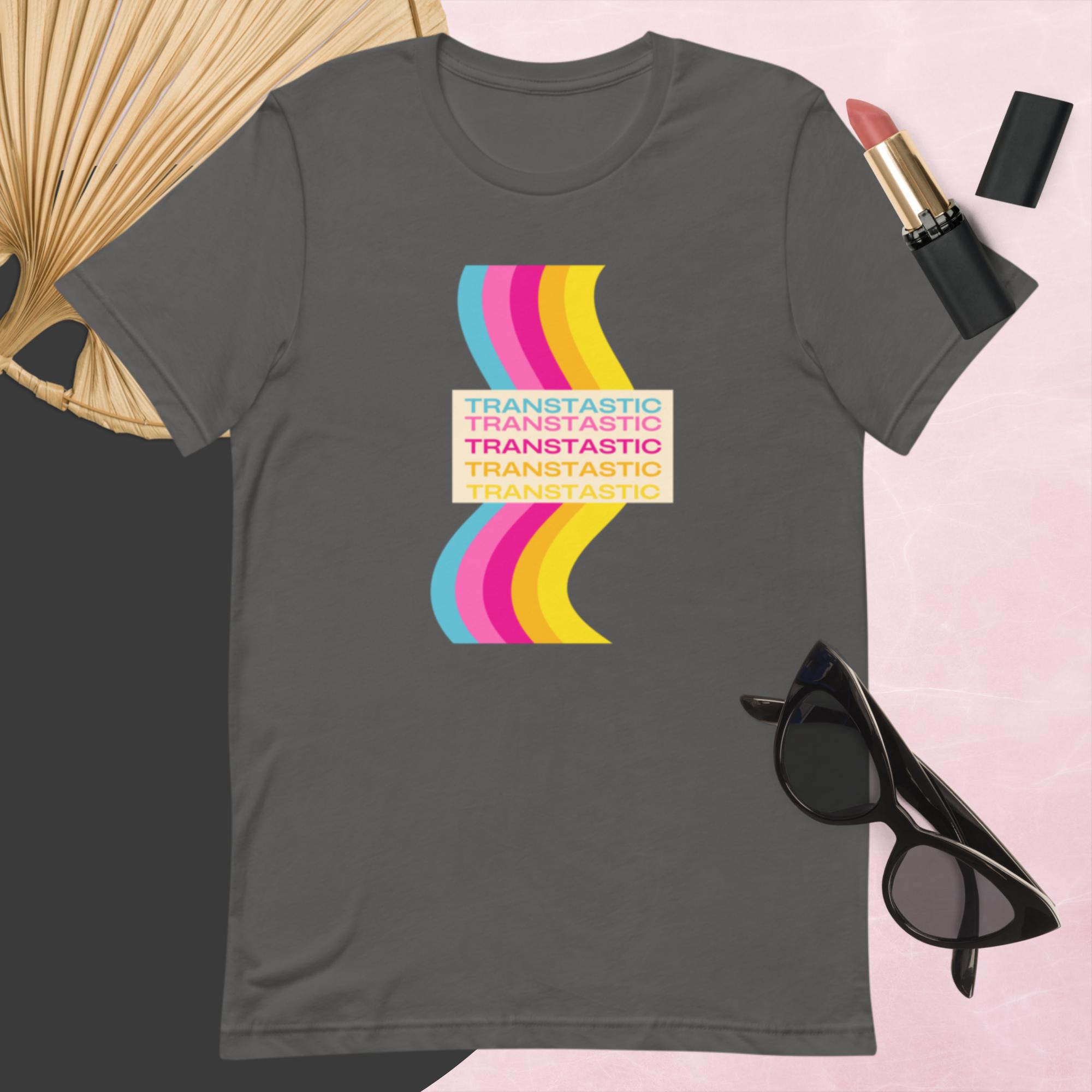 Custom Printed Shirts Transtastic Gender-Free Statement Tee