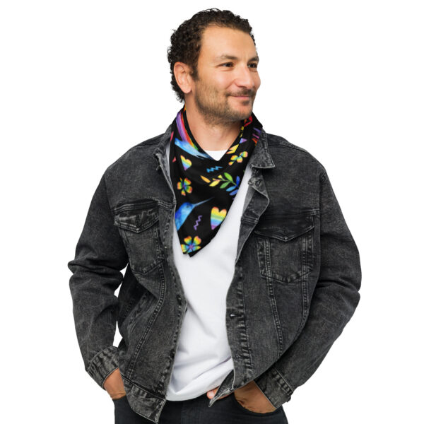 Fashion Bandanas Love Birds All-over Print