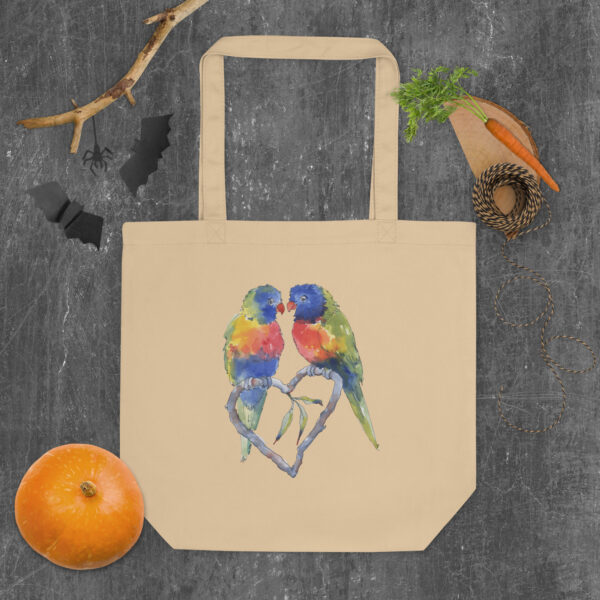 Loving Birds Eco Tote Bag