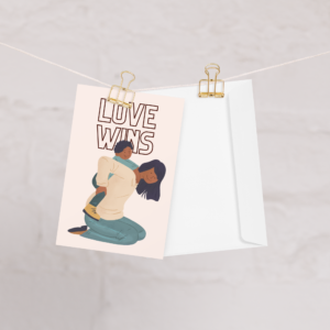 Woman and Baby Child Love Card
