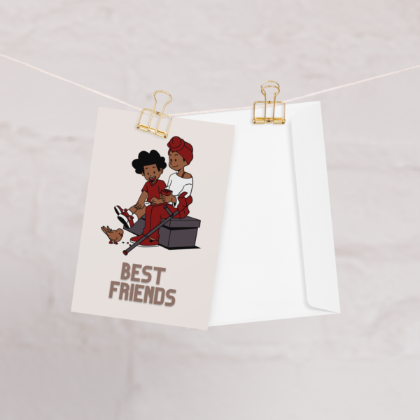 Best Friends Love Greeting Card