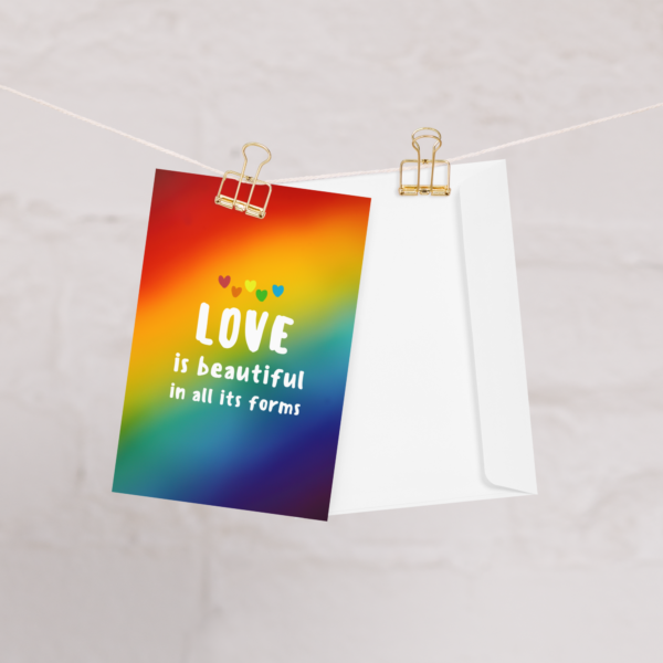 Love is Beautiful Greeting Card