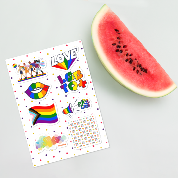 Love Wins Graphic Stickers