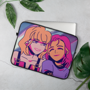 Loved-Up Colorful Laptop Sleeve