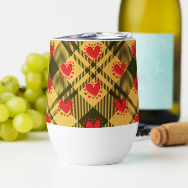 Tarten Love Double Wall Wine Tumbler