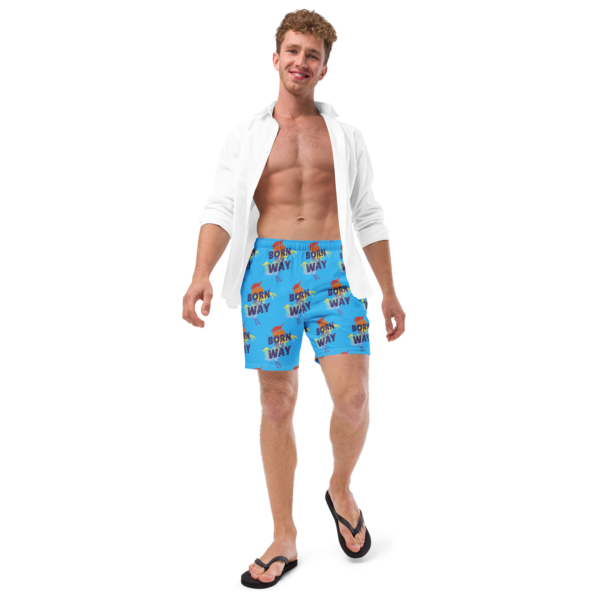 Born My Way Men's Swim Trunks